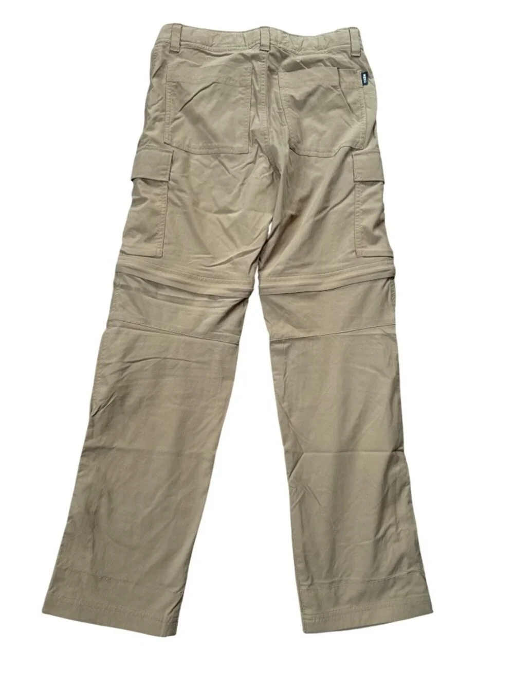 REI Boys Convertible Cargo Pants & Hanna Andersson Adventure Tee Set M 10-12